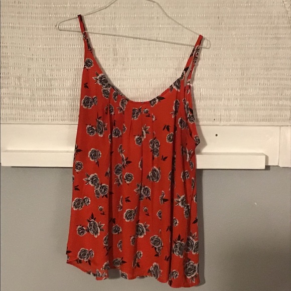 Torrid Floral Georgette Crisscross Cami - Picture 5 of 9